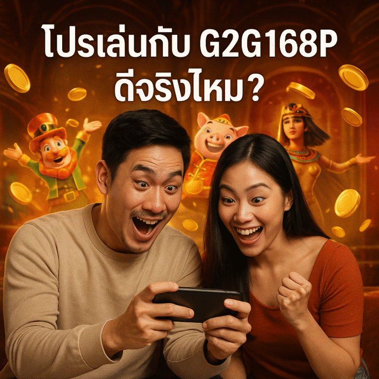 โปรเล่นกับ G2G168P ดีจริงไหม?