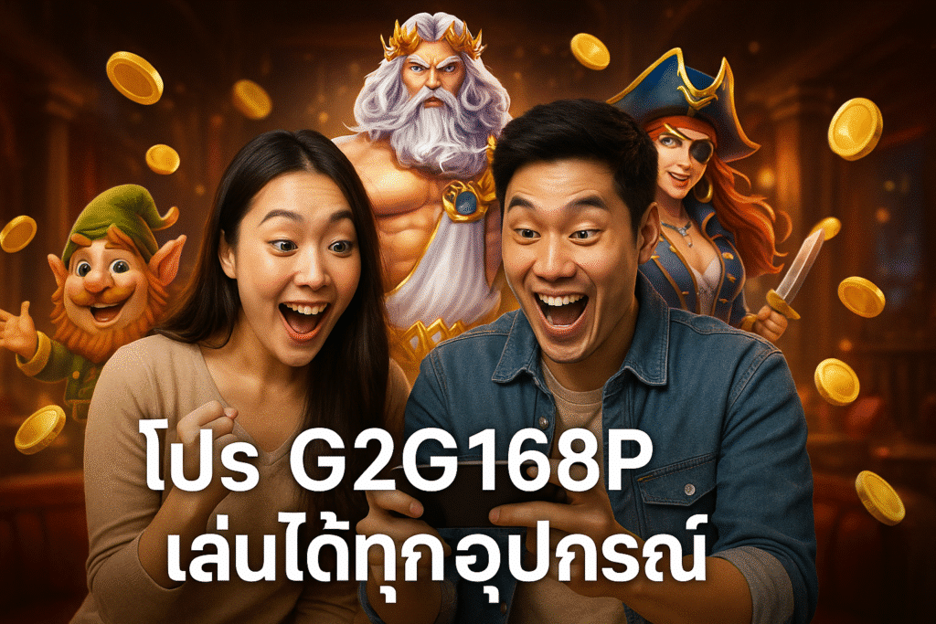 โปร G2G168P เล่นได้ทุกอุปกรณ์
