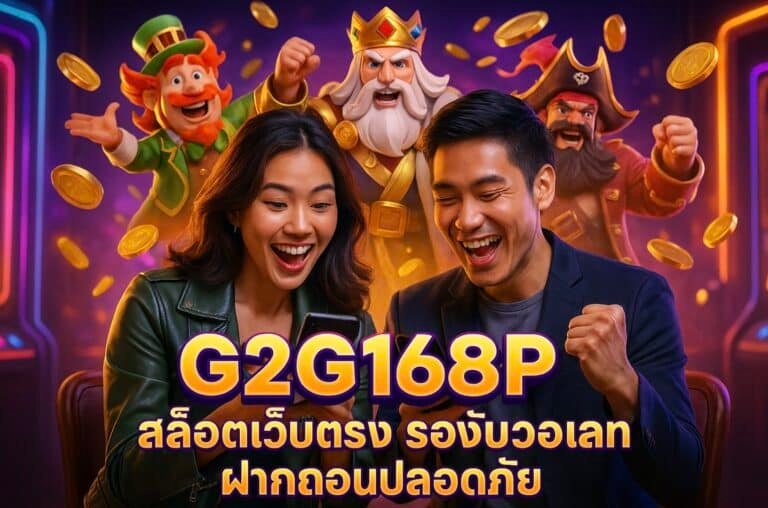 G2G168P สล็อตเว็บตรง รองรับวอเลท ฝากถอนปลอดภัย